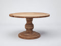 Table de jardin - Bois de teck - 120 x 120 x 75 cm - Naturel - Style classique