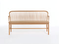 Banc de jardin - Bois - 185x55x90 cm - Bois naturel - Style scandinave