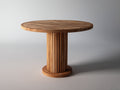Table de jardin - Bois de teck - 120 x 120 x 75 cm - Naturel - Style contemporain